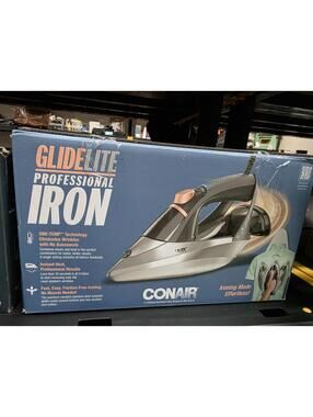 GlideLite Professional Iron One-Temp Technology Steam Iron